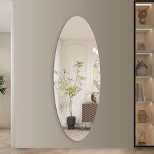 Load image into Gallery viewer, Modern Oval Full Length Wall Mirror