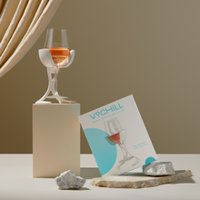 Load image into Gallery viewer, VoChill - Stemmed Wine Chiller - Blush