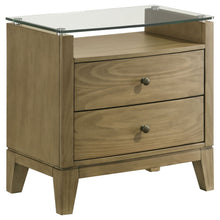 Load image into Gallery viewer, Menlo - 2 Drawer Nightstand - Pine Wood
