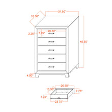 Load image into Gallery viewer, Soluto - Chest - Gray / Black