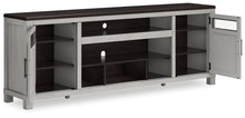 Load image into Gallery viewer, Darborn - XL TV Stand W/Fireplace Option - Gray / Brown