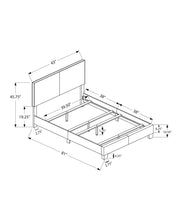 Load image into Gallery viewer, Bed, Upholstered, Transitional