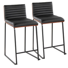 Load image into Gallery viewer, Mason Mara - Contemporary Fixed Height Quality Counter Stool (Set of 2)