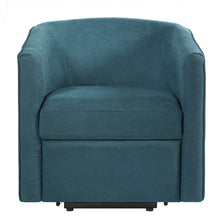 Load image into Gallery viewer, Power Lift Recliner Barrel Shape Reclining Chair With Footrest And Side Pocket