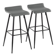 Load image into Gallery viewer, Ale - Contemporary Fixed-Height Bar Stool (Set of 2)