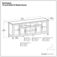 Load image into Gallery viewer, Burlington - TV Media Stand