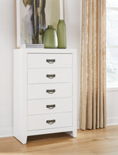 Load image into Gallery viewer, Binterglen - Five Drawer Chest - White