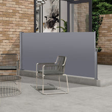 Load image into Gallery viewer, Retractable Side Screen Awning, Uv Resistant, Waterproof, Patio Privacy Screen For Garden, Balcony, Courtyard