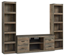 Load image into Gallery viewer, Trinell - 3-Piece Entertainment Center - Brown