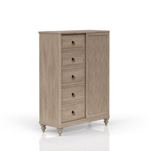 Load image into Gallery viewer, 5 Drawer Door Chest - Sand