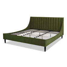 Load image into Gallery viewer, Aspen - Vertical Tufted Modern Headboard Platform Bed Set