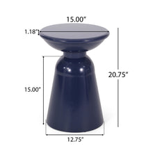 Load image into Gallery viewer, Outdoor Modern Metal End Large Table