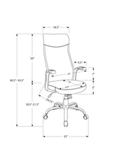 Load image into Gallery viewer, Office Chair, Adjustable Height, Swivel, Armrests, Contemporary & Modern
