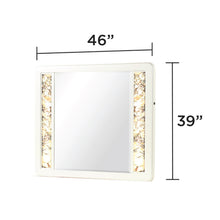 Load image into Gallery viewer, La Pierre - Rectangular Mirror & LED Lighting Panels - Beige