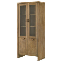 Load image into Gallery viewer, Dreydon - 4 Door Display Cabinet - Light Brown