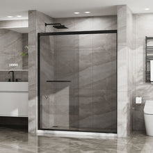 Load image into Gallery viewer, Goodyo - Double Sliding Bathtub Shower Door With Sgcc Clear Tempered Glass