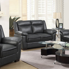 Load image into Gallery viewer, Jacob - Loveseat With Pillow Top Arms Upholstery - Gray
