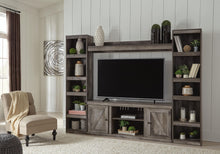 Load image into Gallery viewer, Wynnlow - 4-Piece Entertainment Center With LG TV Stand W/Fireplace Option - Gray