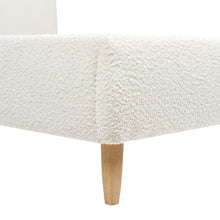 Load image into Gallery viewer, Roman - Curved Headboard Upholstered Platform Bed