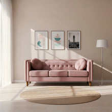 Load image into Gallery viewer, Chesterfield Sofa With Square Arms For Living Room