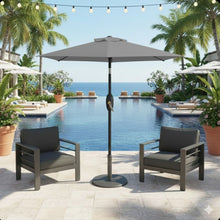 Load image into Gallery viewer, Umbrella With Crank Lift & Tilt, UV-Resistant Canopy For Patio