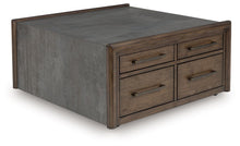 Load image into Gallery viewer, Kallenny - Square Cocktail Table - Brown / Gray