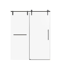 Load image into Gallery viewer, Frameless Single Sliding Shower Doors With Towel Rail & Handle