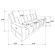 Load image into Gallery viewer, Patrick - Power Reclining Sofa With Dual Recliners