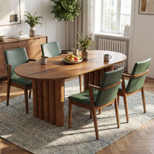Load image into Gallery viewer, 5 Piece Indoor Dining Set With Oval Table And Chairs