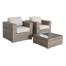 Load image into Gallery viewer, 2 Person Seating Set With Cushions