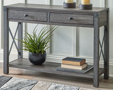 Load image into Gallery viewer, Freedan - Console Sofa Table - Grayish Brown