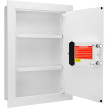 Load image into Gallery viewer, Biometric Wall Safe - White