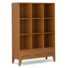 Load image into Gallery viewer, Harper - Cube Storage With Drawers - Teak Brown