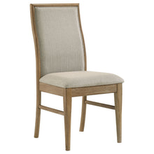 Load image into Gallery viewer, Dreydon - Upholstered Dining Side Chair (Set of 2) - Light Brown