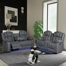 Load image into Gallery viewer, Raize - Power Living Room Set With Storage Console And Cup Holders