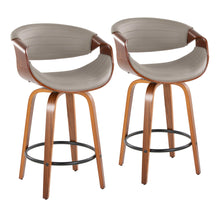 Load image into Gallery viewer, Symphony - Mid Century Stylish Design Modern Counter Stool (Set of 2)