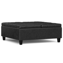 Load image into Gallery viewer, Harrison - Upholstered Coffee Table Storage Ottoman