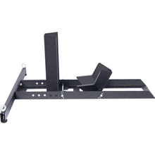 Load image into Gallery viewer, Heavy Duty Adjustable Motorcycle Stand / Wheel Chock 1800 Lb Capacity - Black