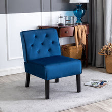 Load image into Gallery viewer, Reese - Living Room Armless Button Tufted Pattern Accent Chair (Set of 2)