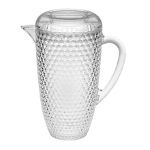 Load image into Gallery viewer, Diamond Cut Unbreakable Plastic Water Pitcher With Lid