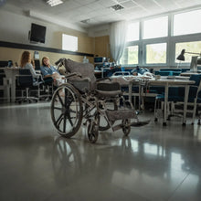 Load image into Gallery viewer, Heavy-Duty Manual Wheelchair For Adults With Double X Force Support