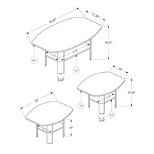 Load image into Gallery viewer, Table Set, Coffee, End, Side, Accent For Living Room (Set of 3)