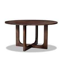 Load image into Gallery viewer, Pino - Round Dining Table - Dark Brown