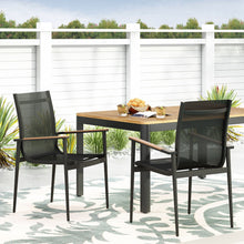 Load image into Gallery viewer, Barrister - Dining Chair (Set of 2) - Black / Natural