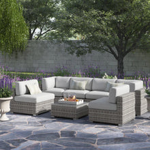 Load image into Gallery viewer, Outdoor Wicker Seating Group With Cushions