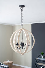 Load image into Gallery viewer, Chandelier, Hanging Light Fixture With Adjustable Chain For Kitchen, Bulb Not Included