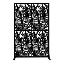 Load image into Gallery viewer, Free Standing Decorative Privacy Screen, Outdoor And Indoor Divider