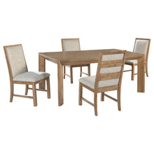 Load image into Gallery viewer, Rectangular Dining Set With Angular Legs