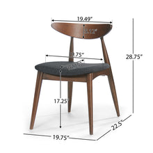 Load image into Gallery viewer, 5 Piece Dining Set With Ergonomic Chairs