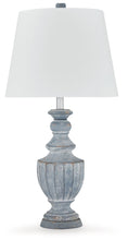 Load image into Gallery viewer, Cylerick - Terracotta Table Lamp - Antique Blue